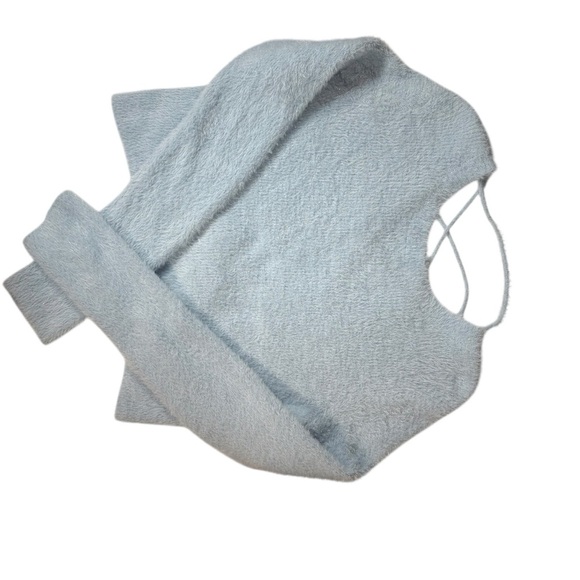 Altar'd State Sky Blue Crew Neck Sweater - Picture 4 of 15